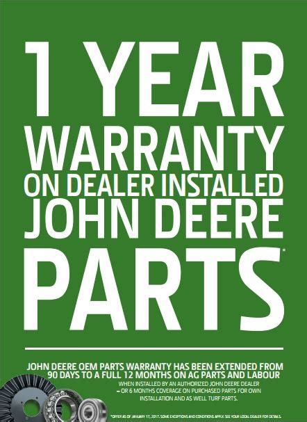 deere skid steer warranty|john deere warranty renewal.